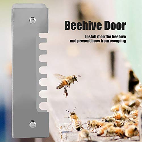 Bee Hive Fumador kit de colmena, kit de Principiante de Apicultor Kacsoo Kit de Herramientas de Apicultura 12 Pcs Chaqueta de Traje con Velo y Sombrero 
